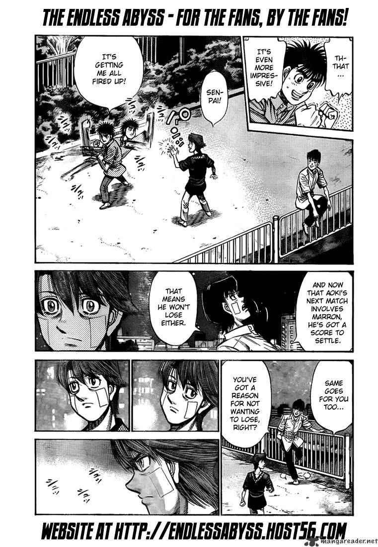 Hajime no Ippo: Fighting Spirit, Chapter 915 image 07